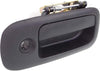 For Chevy Express 2500 Exterior Door Handle Rear Passenger Side - Side Hinged Door Textured Black 2010-2017 | with Key Hole | Trim: Base/Ls/Lt | GM1521152 | 23473841