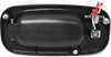 for Chevy Suburban 1500 Exterior Door Handle Front Passenger Side Smooth Black Bezel with Chrome Lever 2000-2006 | Trim:All Submodels | GM1311153 | 15182419
