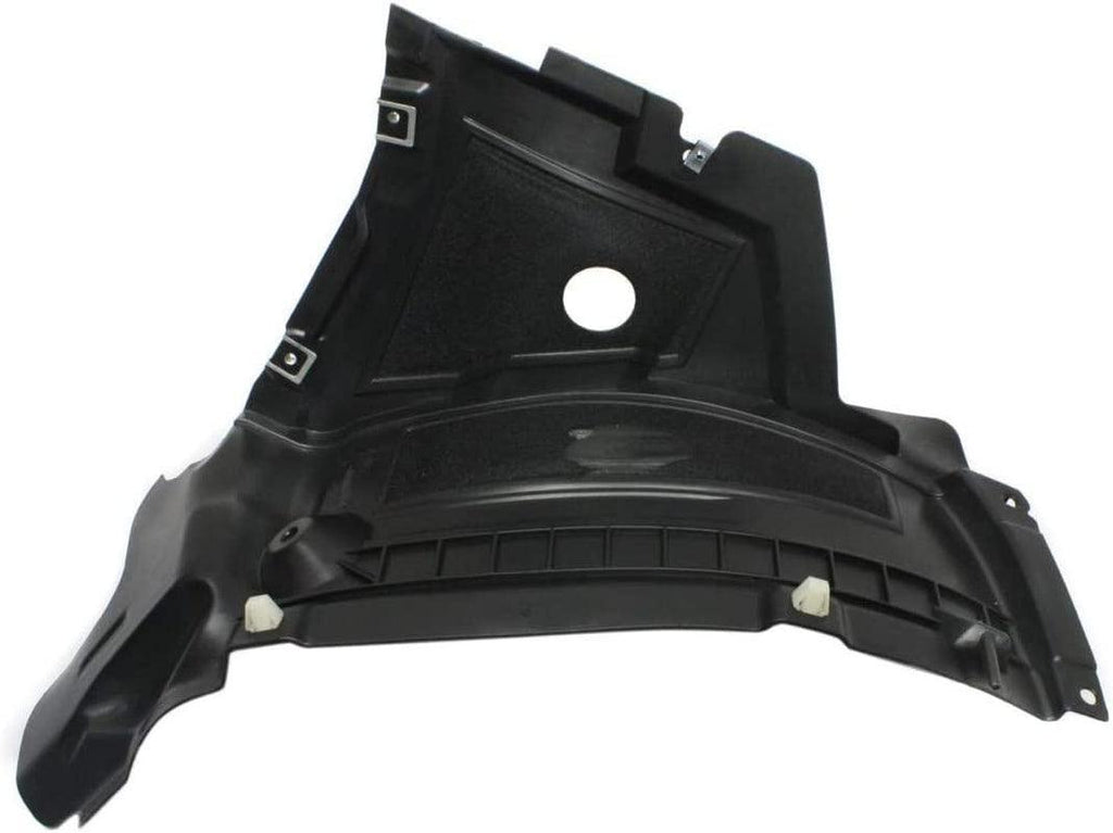 For Audi A6 Splash Guard/Fender Liner 2012 13 14 2015 Driver and Passenger Side Pair/Set | Front | Base/Premium/Premium plus | Front Section | AU1242100 + AU1243100 | 4G0853887C + 4G0853888C