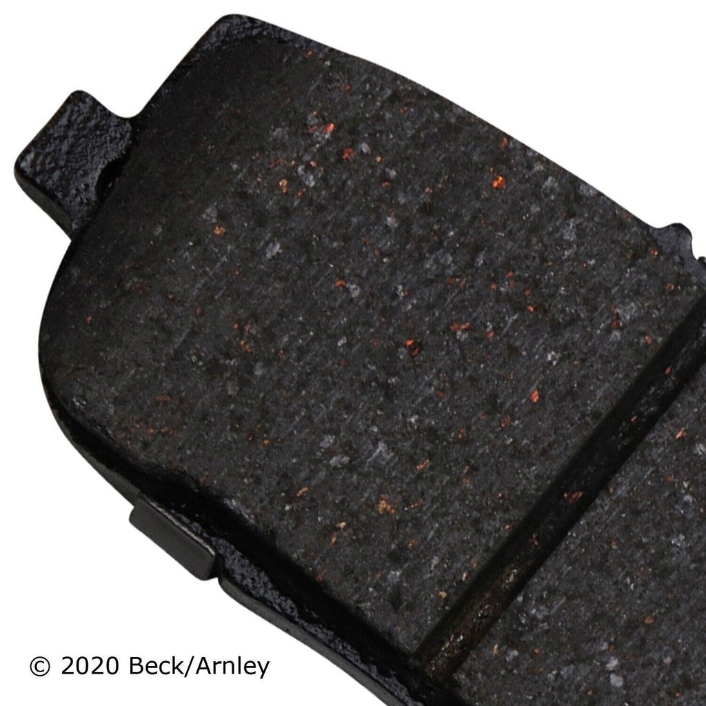 Beck Arnley Rear Disc Brake Pad Set for 124 Spider, MX-5 Miata (089-1872)