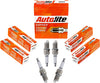 3922 Copper Resistor Automotive Replacement Spark Plugs (4 Pack)