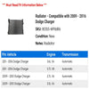 Radiator - Compatible with 2009 - 2016 Dodge Charger 2010 2011 2012 2013 2014 2015