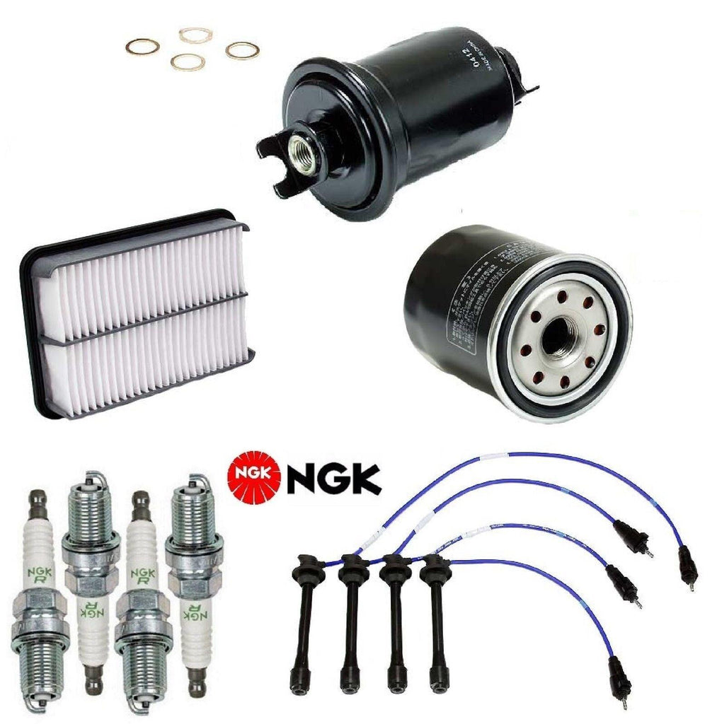 Tune up Kit Filters Spark Plugs Wire Set for Toyota Tacoma L4; 2.7L 1997-2001
