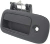 for Chevy Express 2500 Exterior Door Handle Rear Driver Side - Side Sliding Door Textured Black 1996-2002 | with Key Hole| Trim: Base/Ls