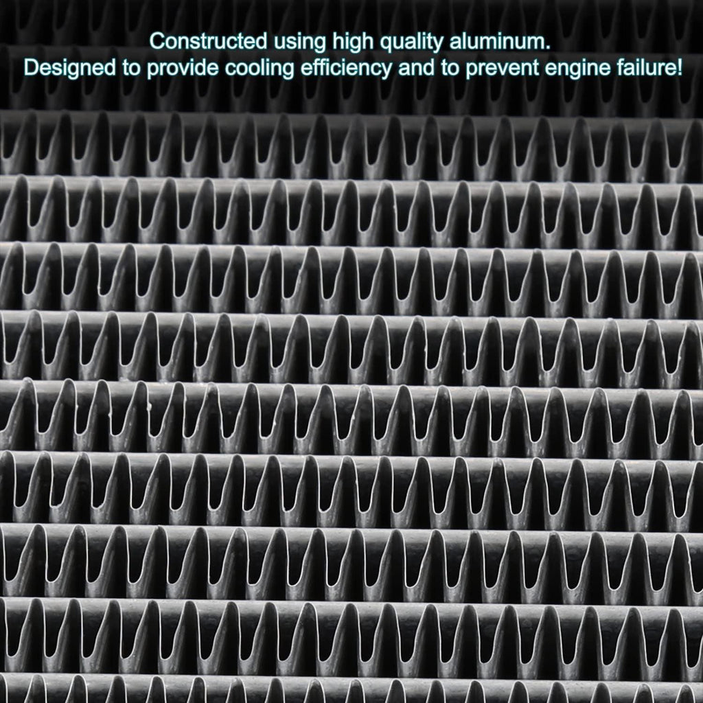 3-Row Aluminum Performance Cooling Radiator Compatible with Ford F250 F350 Diesel V8 1983-1994