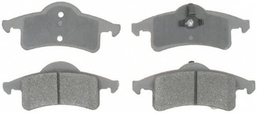 Silver 14D791M Semi-Metallic Rear Disc Brake Pad Set