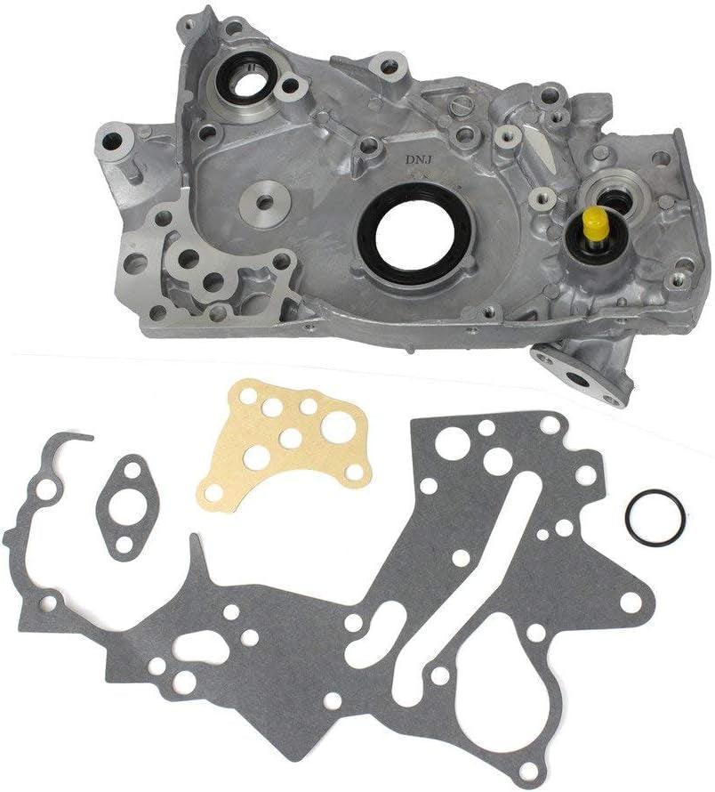 DNJ OP155 Oil Pump for 99-06 Mitsubishi, Chrysler, Dodge, Sebring, Straus, Lancer, Galant, Eclipse, Outlander, 2.0L-2.4L L4 DOHC, SOHC, 2351Cc, 1997Cc, 122Cid, Turbocharged,