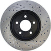 Front PAIR Stoptech Disc Brake Rotor for 2005-2012 Ford Escape (44138)
