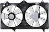 620400 Cooling Fan Assembly Compatible with 2002-2006 Toyota Camry Black