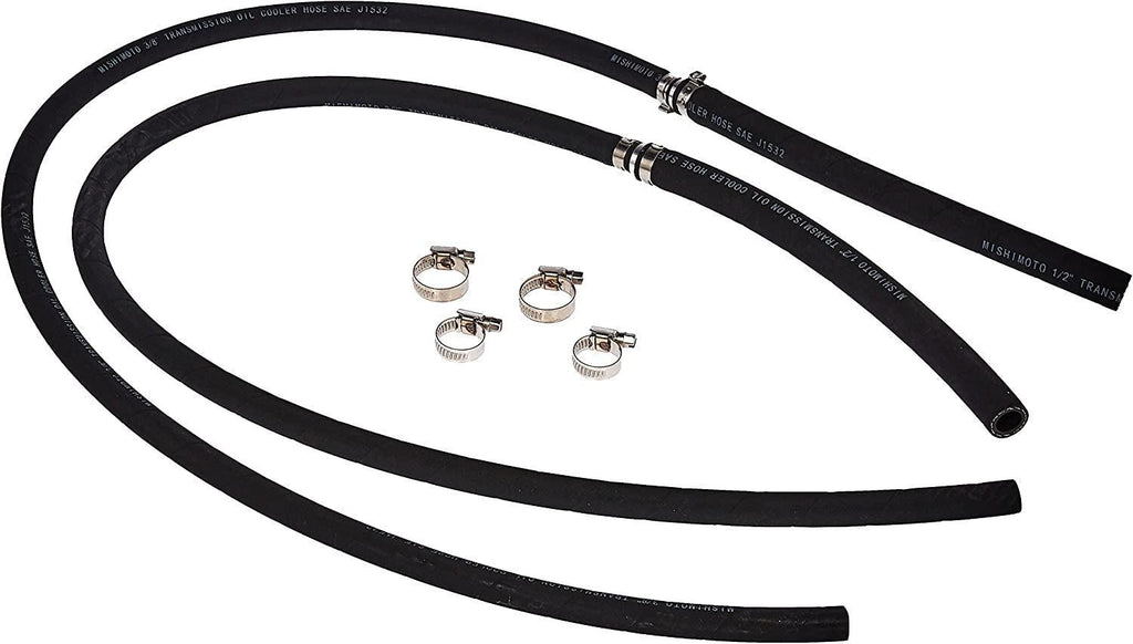 MMTC-F2D-99SL Transmission Cooler Compatible with Ford 7.3 Powerstroke 1999-2003 Silver