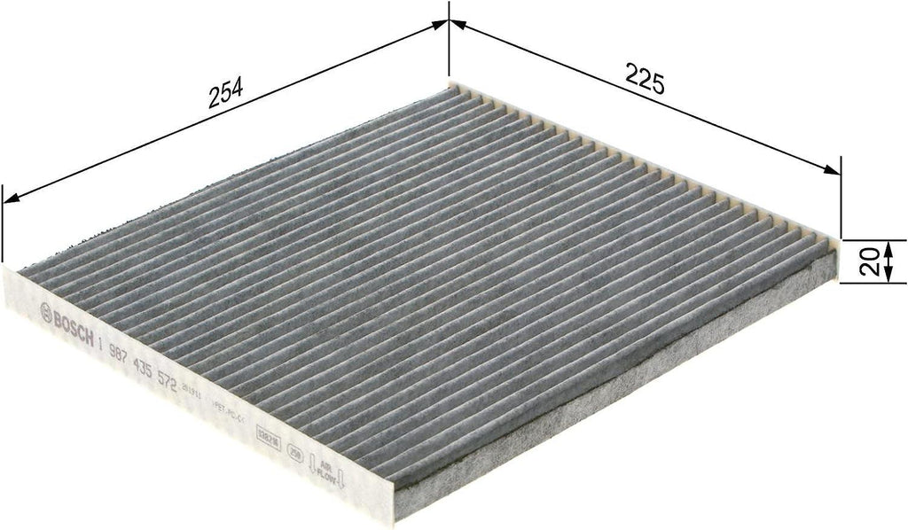 Bosch R5572 - Cabin Filter Activated-Carbon