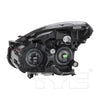 TYC Headlight Assembly for 13 Nissan Rogue 20-12527-90-9