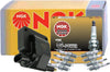 NGK HEI Ignition Coil 8 G-Power Platinum Spark Plugs Kit for B1500 Ram 1500 5.2