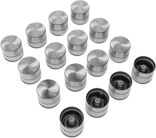 LEPOW-080 Set of 16 Valve Lifter Bucket Replacement Compatible with 04-08 Aveo / 06-08 Aveo5 / 99-02 Lanos 1.6L L4