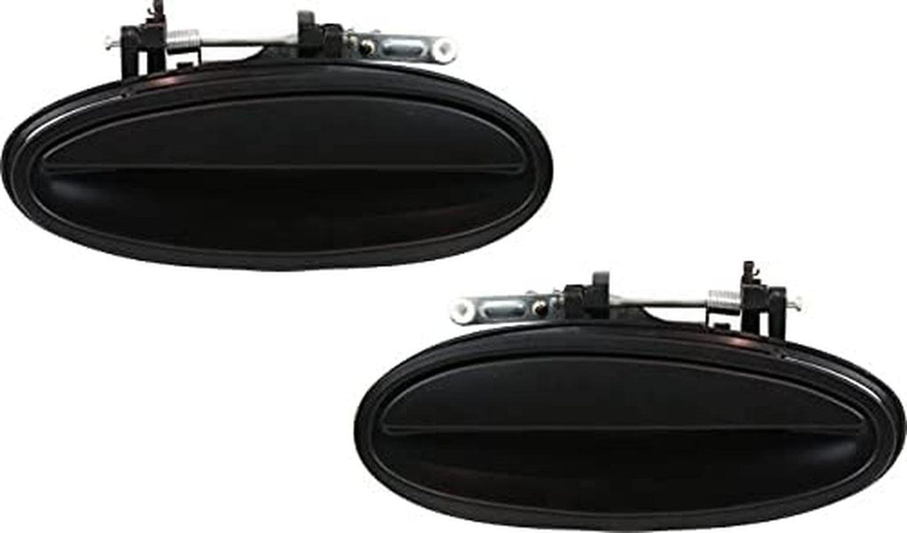 Exterior Door Handle Set of 2 Compatible with 1997-1999 Buick Riviera, Fits 1997-1999 Oldsmobile Aurora Partslink GM1521137, GM1520137