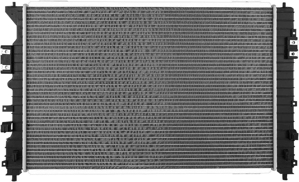 OEM-RA-13209 1-Row Aluminum Core Radiator Compatible with 09-12 Escape / 09-10 Tribute,27-9/16" W X 18-1/16" H X 5/8" D,1-1/4" Inlet / 1-1/2" Outlet