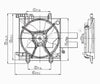 TYC Engine Cooling Fan Assembly for Baja, Legacy, Outback 600550