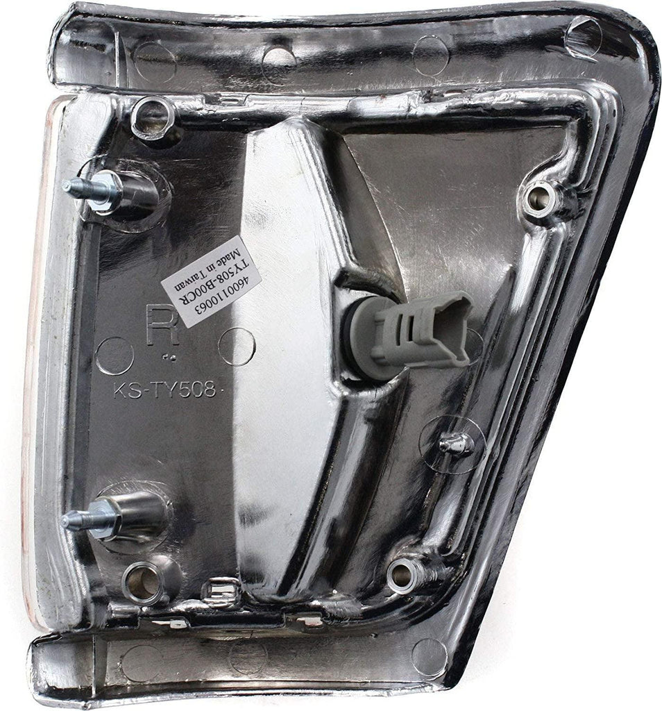 Corner Light for TOYOTA PICKUP 1992-1995 RH Assembly with Chrome Trim 4WD