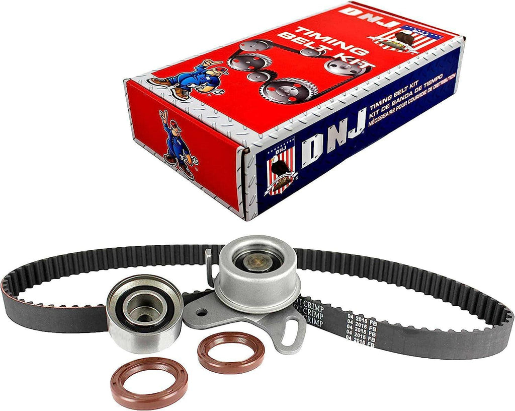 DNJ TBK122 Timing Belt Kit for 1996-2011 / Hyundai, Kia/Accent, Rio, Rio5 / 1.5L, 1.6L / DOHC / L4 / 16V / 1495Cc, 1599Cc, 1600Cc / VIN C, VIN N