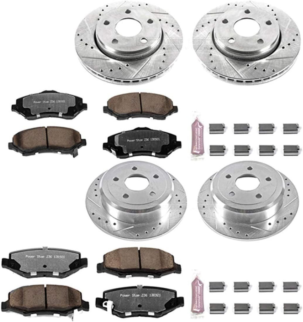 K2798-36 Z36 Truck & Tow Front and Rear Brake Kit