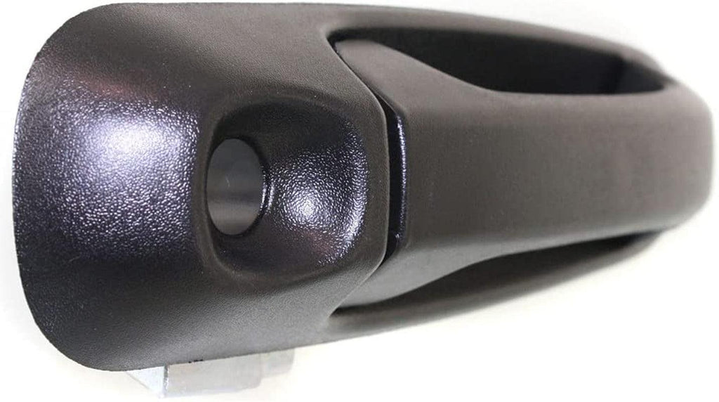 Compatible with Dodge Ram 2500 Exterior Door Handle 2003-2009 Driver Side Front, Textured Black | with Key Hole | Trim: All Submodels | CH1310120 | 55275949AC