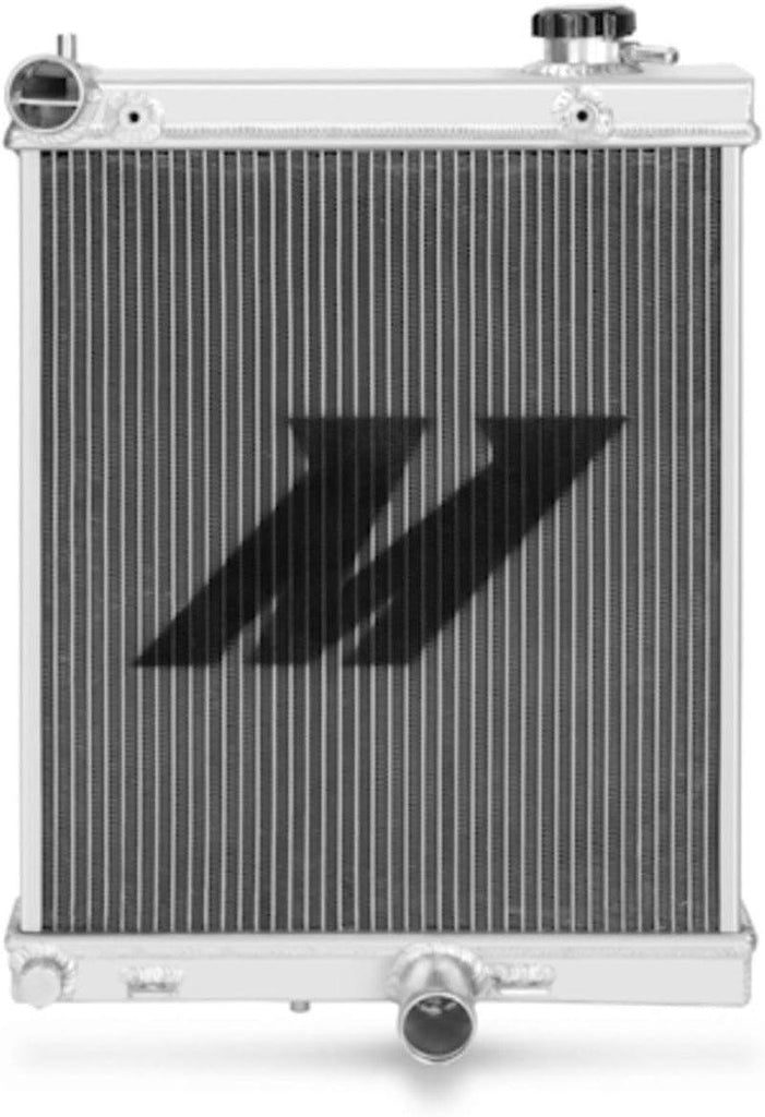 MMRAD-EVO-01H Half-Size Aluminum Radiator Compatible with Mitsubishi Lancer Evo 7/8/9 2001-2007