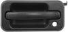 Front Exterior Door Handle Set of 2 Compatible with 2003-2009 Hummer H2 Textured Black Driver and Passenger Side