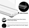 Vlaseo Acrylic Sign Holder 8.5 X 11 Inch, Double Side Clear T Shape Acrylic Table Sign Stands for Home Office Retail Show Fair Restaurants Wedding Reception Party Decoration(6 Pack)