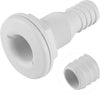 Thru Hull Bilge Fitting, 1In Nylon Plastic Marine Thru Hull Bilge Pump Hose Aerator Fitting for Boat Yacht Sail RV Camper Van