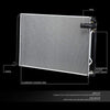 OEM-RA-2925 OE Style Aluminum Core Radiator Compatible with 05-06 Sienna, 26-3/8" W X 18-7/8" H X 15/16" D, 1-3/8" Inlet, 1-1/2" Outlet