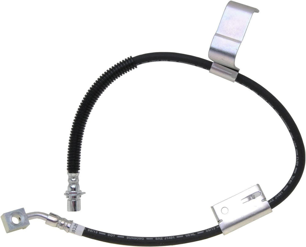 Professional 18J4893 Front Passenger Side Hydraulic Brake Hose