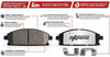 K6803-36 Front and Rear Z36 Truck & Tow Brake Kit, Carbon Fiber Ceramic Brake Pads and Drilled/Slotted Brake Rotors