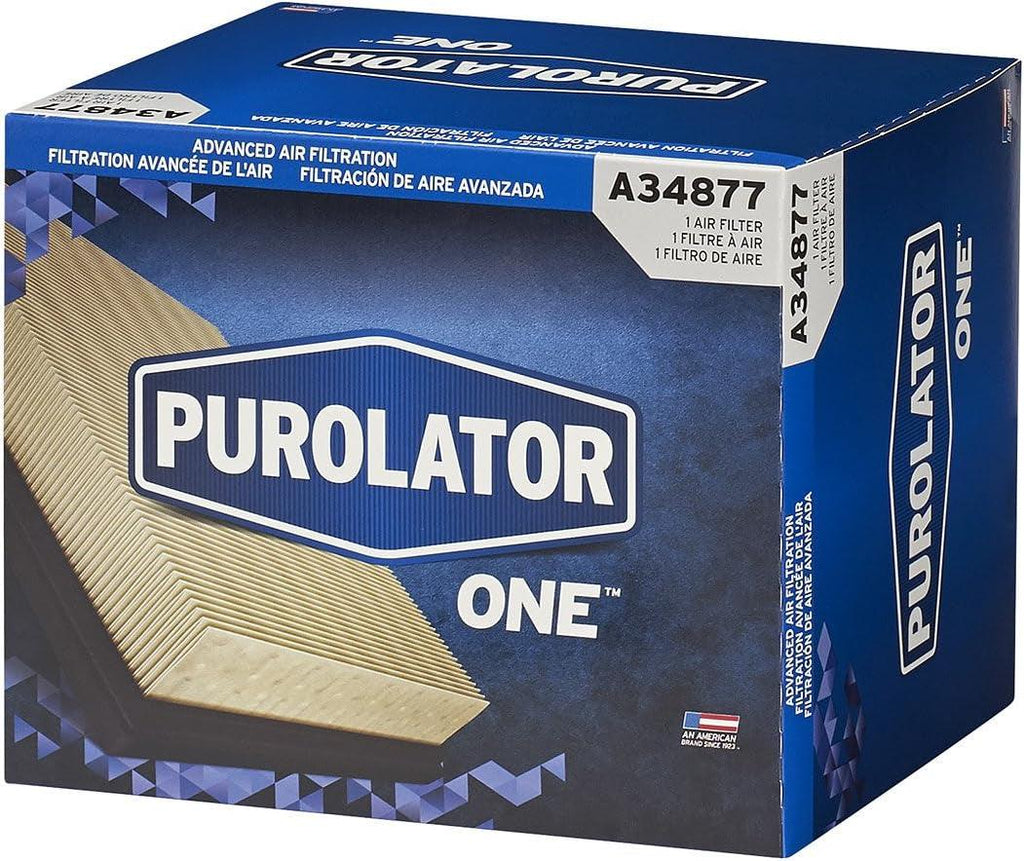 A34877 one Advanced Engine Air Filter Compatible with Select Ford Vehicles