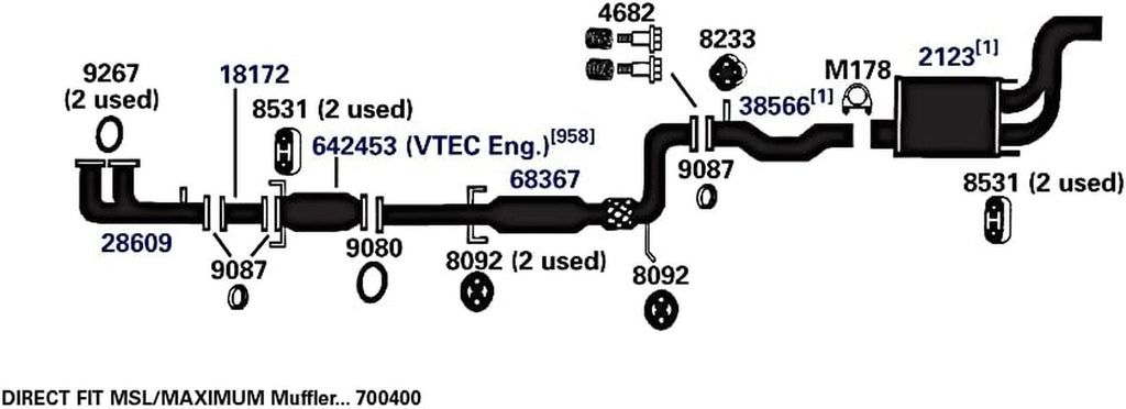 642453 Catalytic Converter