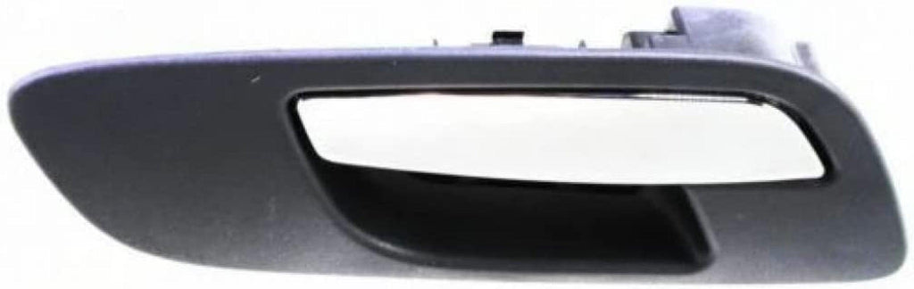 for Chevy Tahoe Interior Door Handle Front Driver Side Black Bezel with Chrome Lever 2007-2014 | Trim:All Submodels