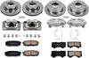 KCOE2813A Autospecialty 1-Click OE Replacement Brake Kit with Calipers
