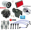 Tune up Kit Filters Cap Spark Plugs Wire Set for Infiniti G20 L4; 2.0L 1991-1994