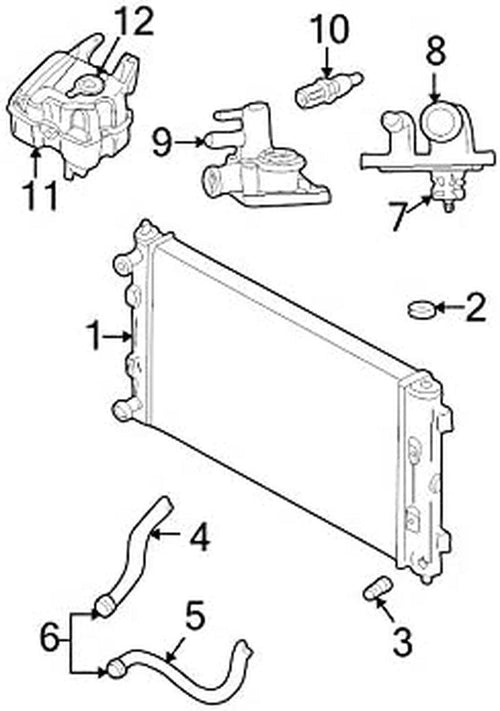 5269870AB Coolant Temperature Sensor