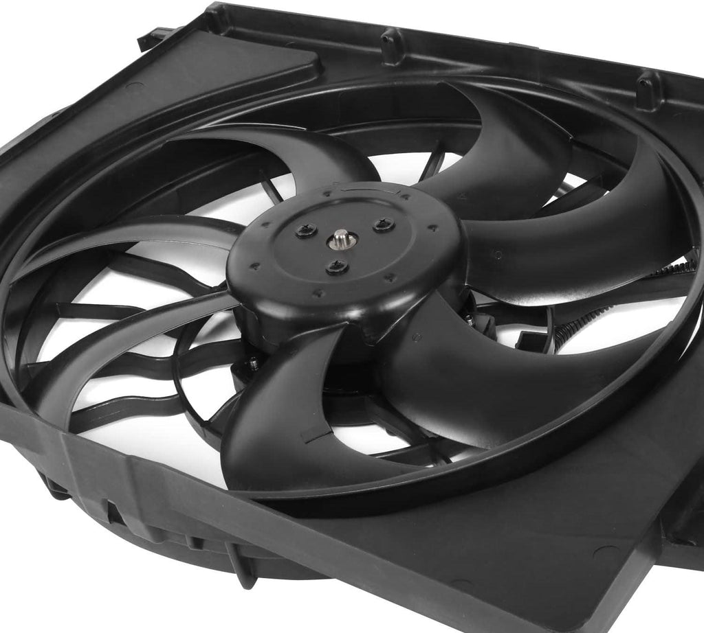 OEM-RF-1112 Factory Style Radiator Cooling Fan Assembly Compatible with 18-21 Accent / 18-22 Rio