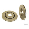Brembo Front Disc Brake Rotor for Golf, Jetta, Passat, Corrado (09.5570.10)