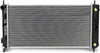 OEM-RA-2727 Aluminum Radiator Compatible with 04-06 Malibu 3.5L 3.9L AT,26-3/4" W X 14-1/2" H X 7/8" D,1-5/16" Inlet / 1-3/8" Outlet