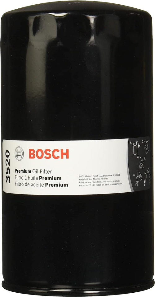 Automotive 3520 Premium Oil Filter with FILTECH Filtration Technology-Compatible with Select Dodge D250,D350,Ram 2500,Ram 3500,Ram 4500,Ram 5500,W250,W350;Ram 2500,3500,4500,5500