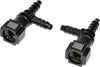 Dorman 800-176 Quick Connector 5/16 In. Steel Tee to 6Mm Nylon, 2 Pack