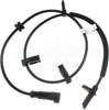 Mpulse Rear ABS Wheel Speed Sensor SEN-2ABS1536 for Chevrolet Traverse GMC Acadia Buick Enclave Saturn Outlook Limited W/Harness 3.6L with 4-Wheel