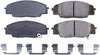 17-829, Z17 Front Ceramic Brake Pads with Hardware