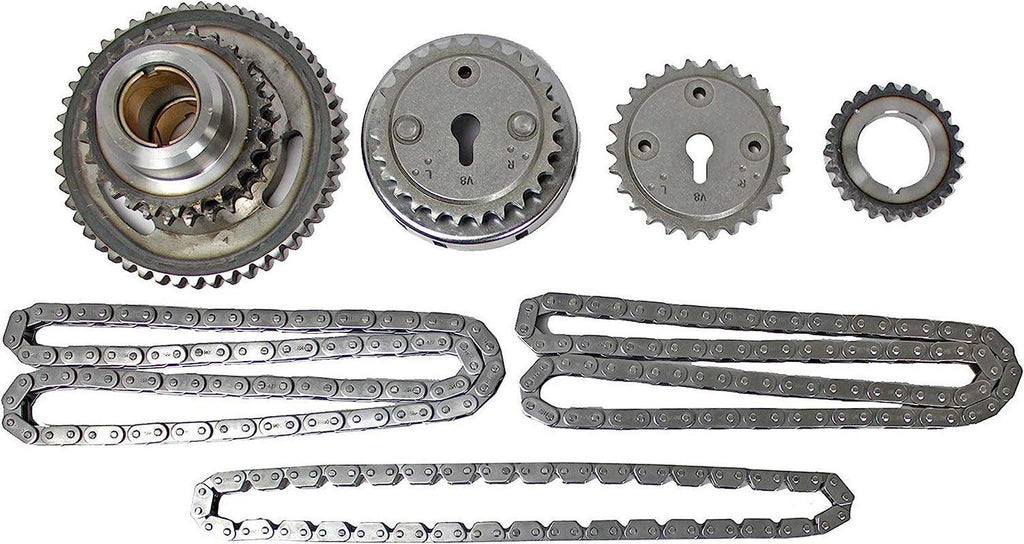 DNJ TK1102A Timing Chain Kit for 2007-2013 / Chrysler, Dodge, Jeep, Ram / 1500, Aspen, Commander, Dakota, Grand Cherokee, Ram 1500/4.7L / SOHC / V8 / 16V / 285Cid / VIN N, VIN P