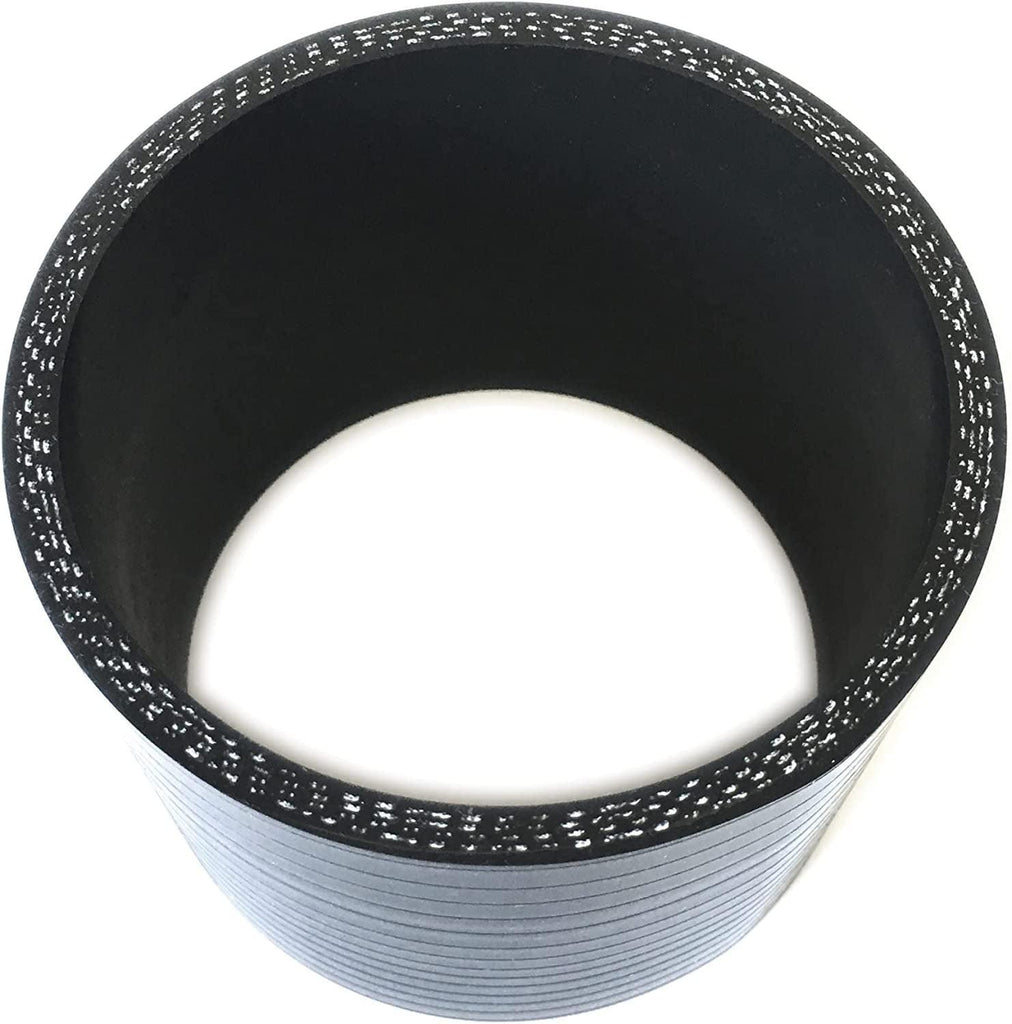 4" ID Straight Silicone Hose Coupler, High Temp 4-Ply Reinforced (Qty 1) - 131-10203-0401 -