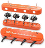 Holley 2-Piece Valve Cover Factory Orange