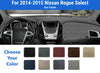 Dashboard Dash Mat Cover for 2014-2015 Nissan Rogue Select (Poly Carpet)