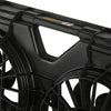 OEM-RF-0075 Factory Style Radiator Cooling Fan Cooling Efficiency Improved Direct Replacement [Compatible with 05-07 Town & Country / 05-07 Caravan / 05-07 Grand Caravan ],Black
